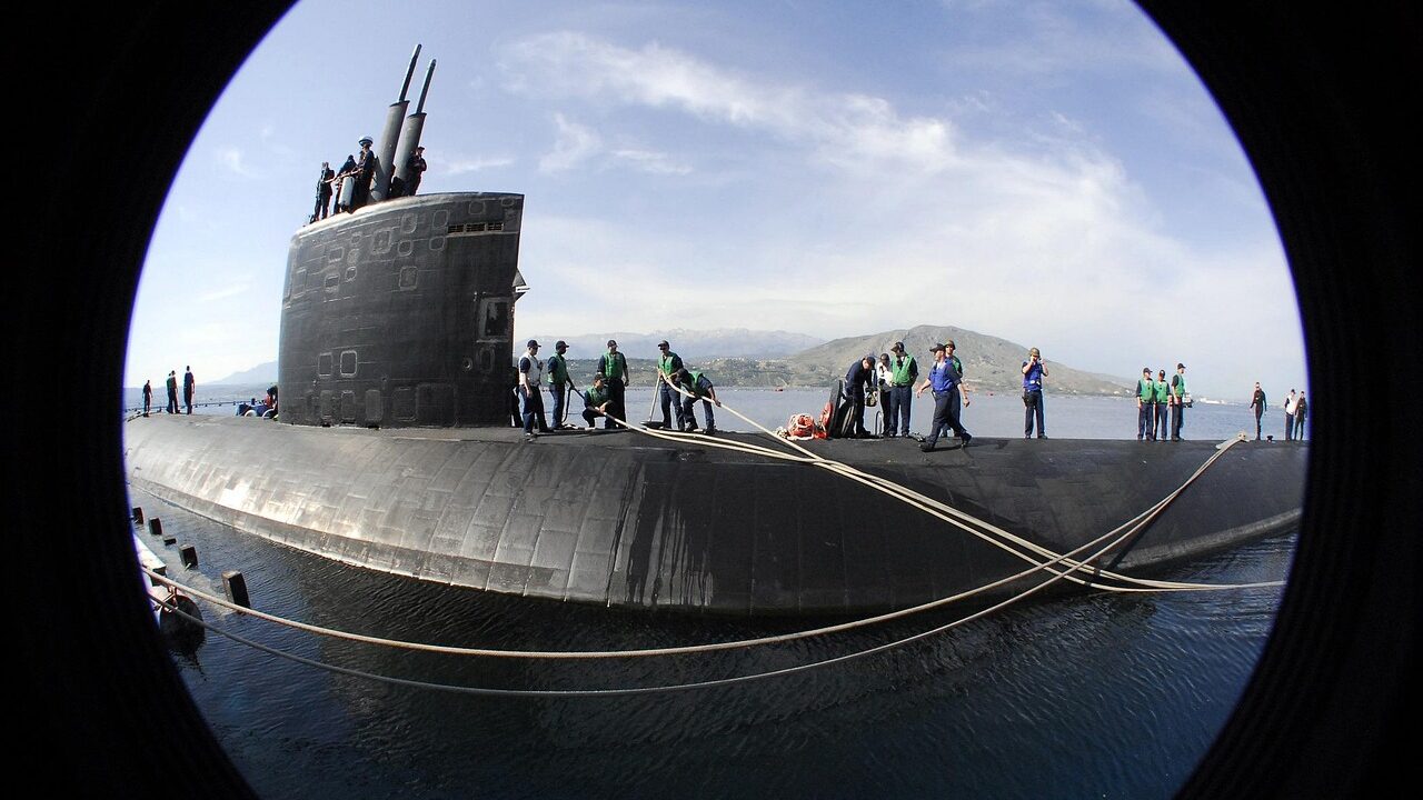 porthole, greece, submarine, port, harbor, water, sky, clouds, nature, view, us navy