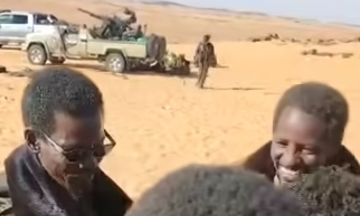 Sudanese Personnel with Captured Equipment After Engagements with Colombian Contractor Units in Late 2024