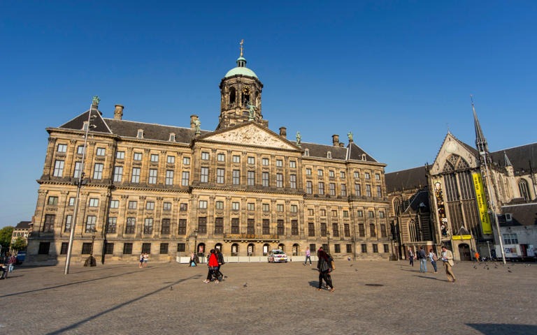 The Royal Palace of the Netherlands is more austere than many of its European counterparts - Merten Snijders/Getty