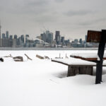 Toronto Island winter view